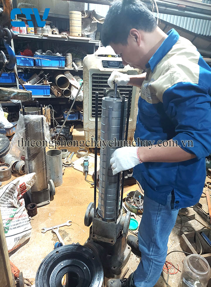 Nơi sửa chữa máy bơm nước trục đứng uy tín, chuyên nghiệp