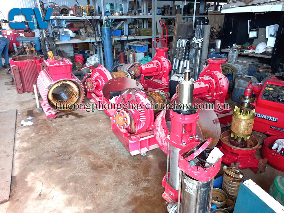 Cường Thịnh Vương sửa chữa, bảo dưỡng máy bơm pccc uy tín, chất lượng