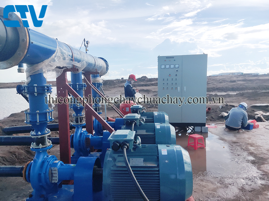 Thiết kế, lắp đặt hệ thống máy bơm tăng áp công nghiệp tại Hà Nội