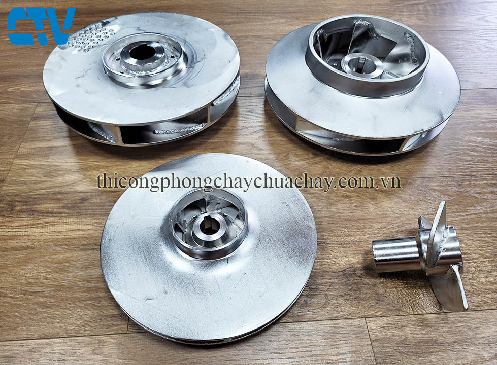 Cánh Máy Bơm Nước Gia Công  Theo Yêu Cầu