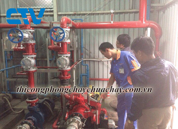 Bảo trì máy bơm chữa cháy Tohatsu