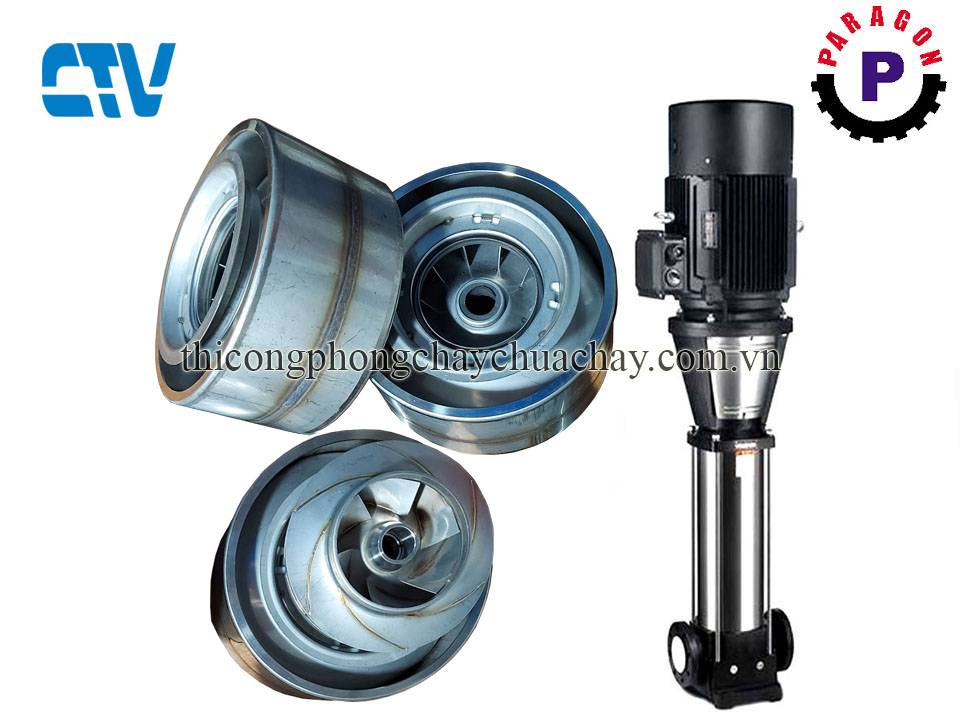 Bộ ruột buồng cánh máy bơm đa tầng cánh trục đứng Paragon PV85-20